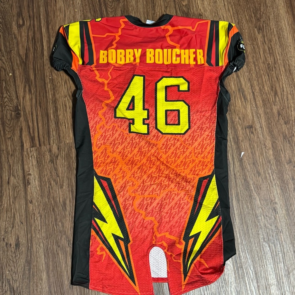FCF (Fan Controlled Football) Zappers Jersey Bobby Boucher #46 - Game Worn L